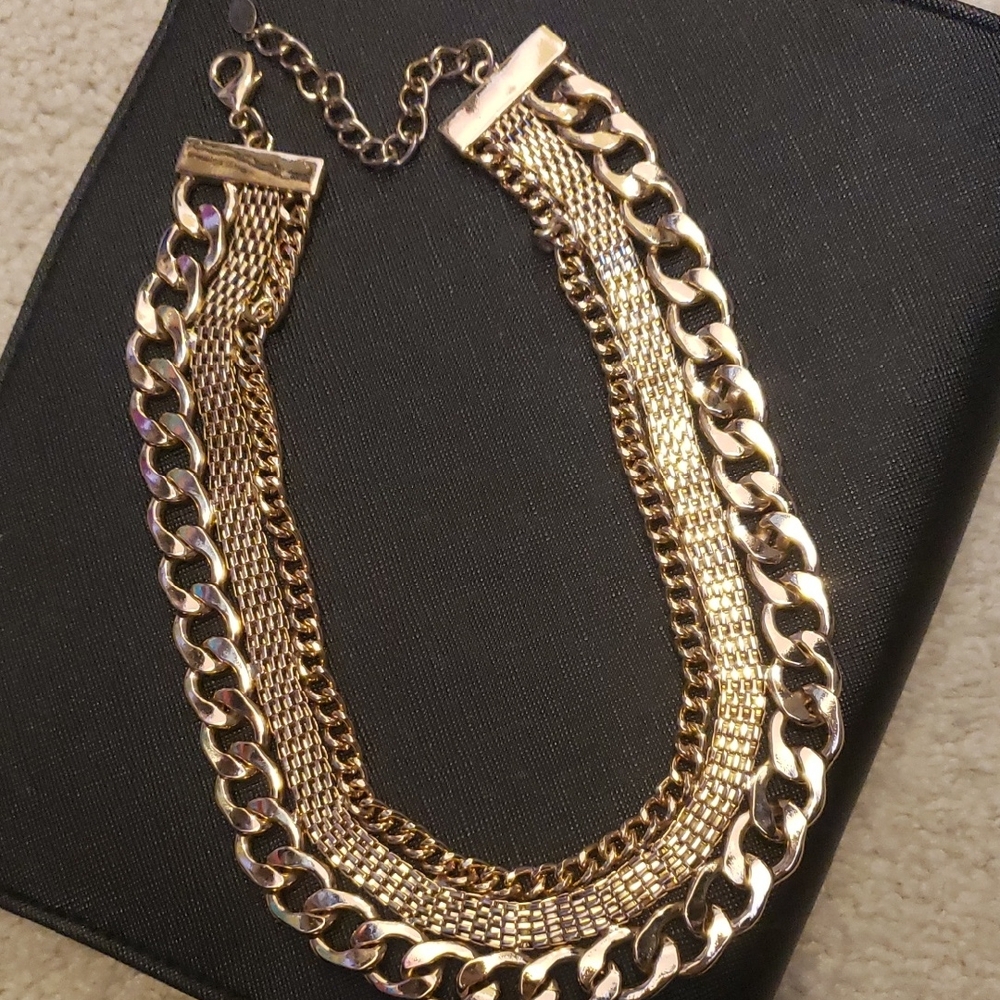 Chunky Gold Chain Necklace